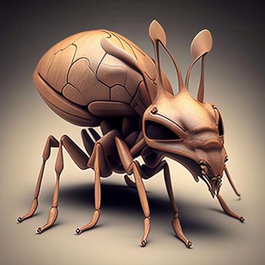 3D model Pheidole alienata (STL)